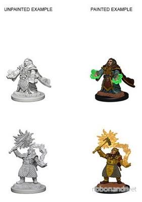 D&D Nolzur’s Marvelous Miniatures: Dwarf Female Cleric