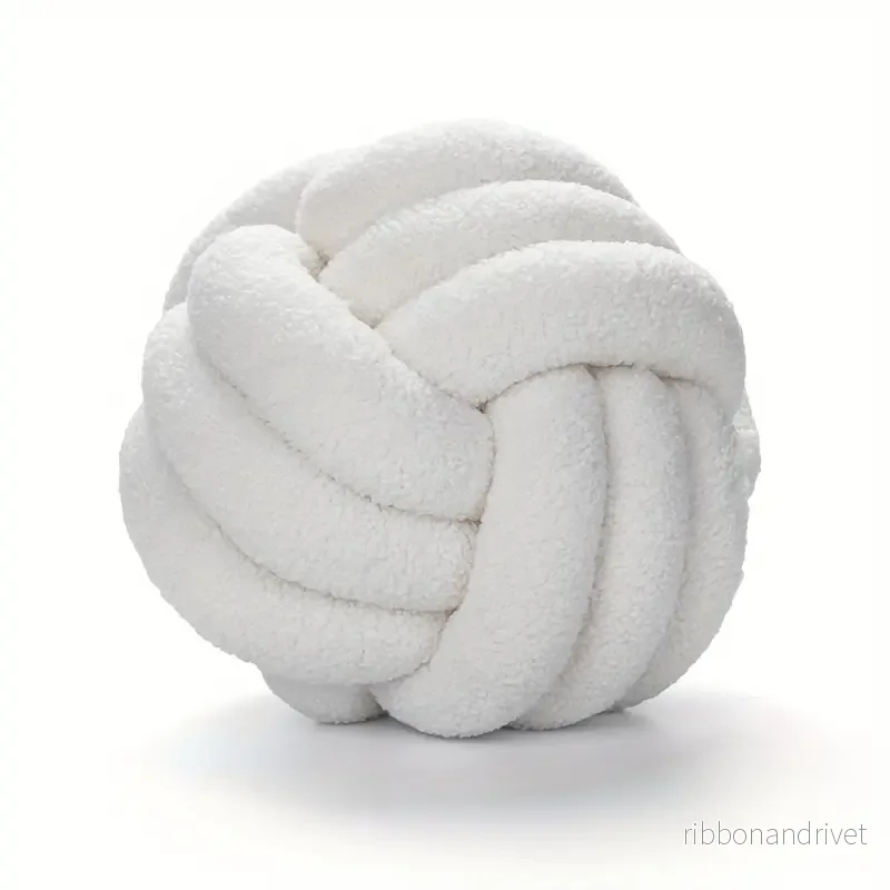Prydnadskudde knot - knytkudde design