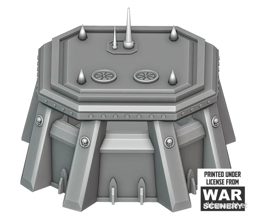Strategisk Pillbox Terräng för Tabletop Wargaming - Bild 2