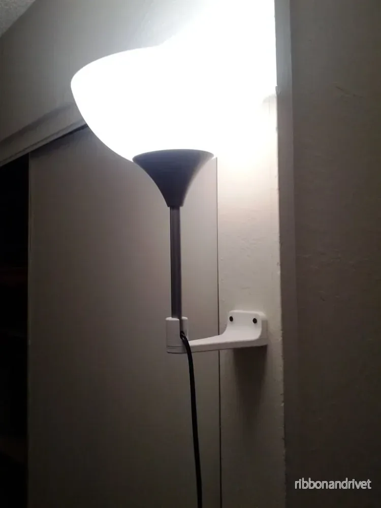 IKEA Not Wall Fitting – Förvandla din golvlampa till en vägglampa - Bild 2