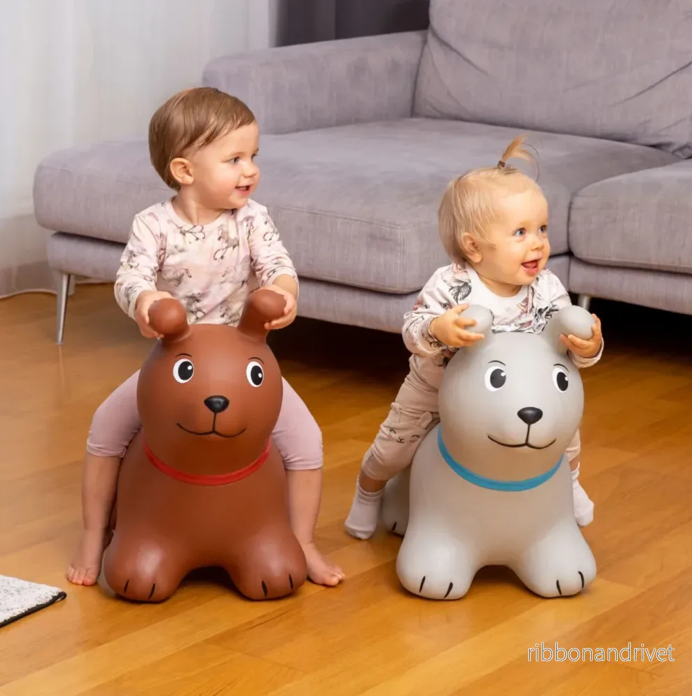 Hoppdjur "My First JUMPY" – Brun hund - Bild 3