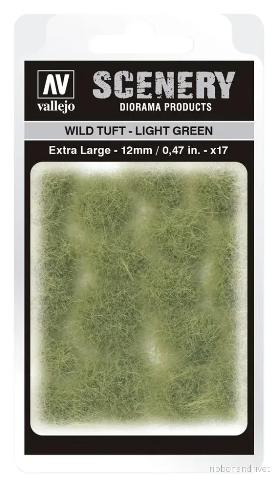 Vallejo - Scenery - Wild Tuft Light Green (12 mm)