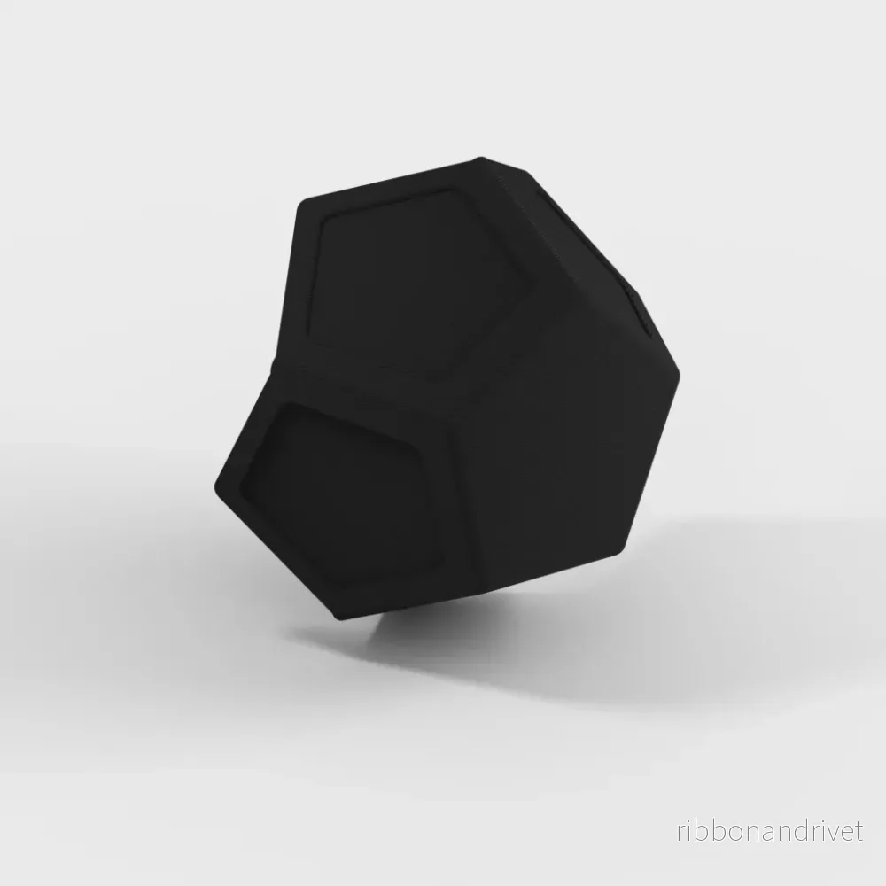 Geometrisk krukmantel med lock för suckulenter