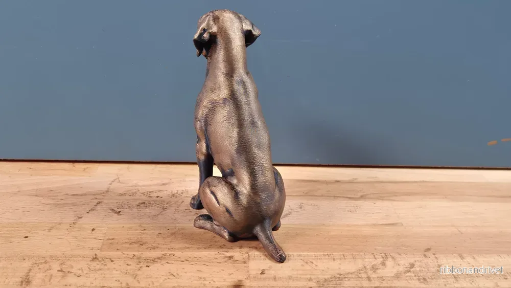 Strävhårig Vorsteh - Hundfigur - Bild 3