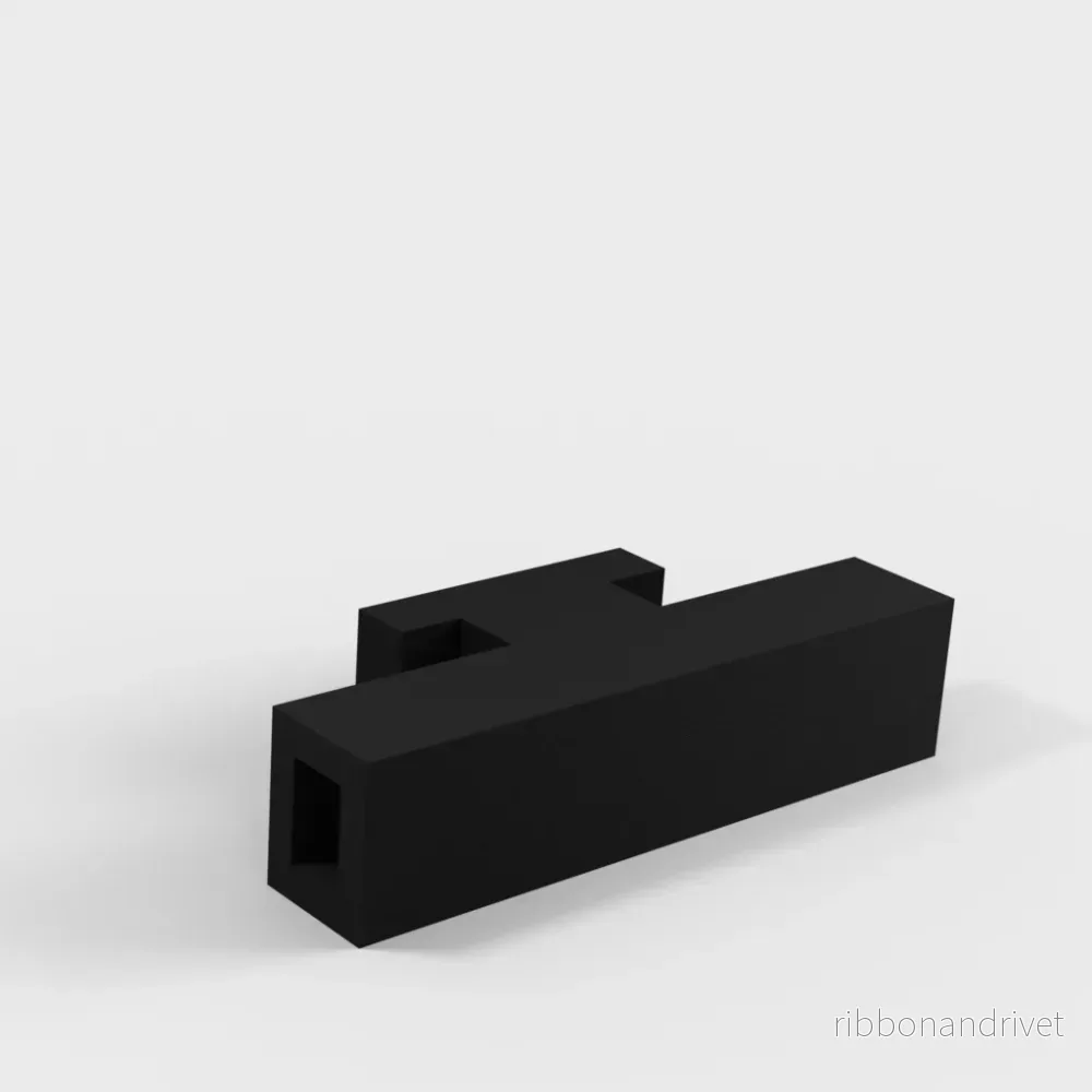 Bukobot T-spårskabelklämma