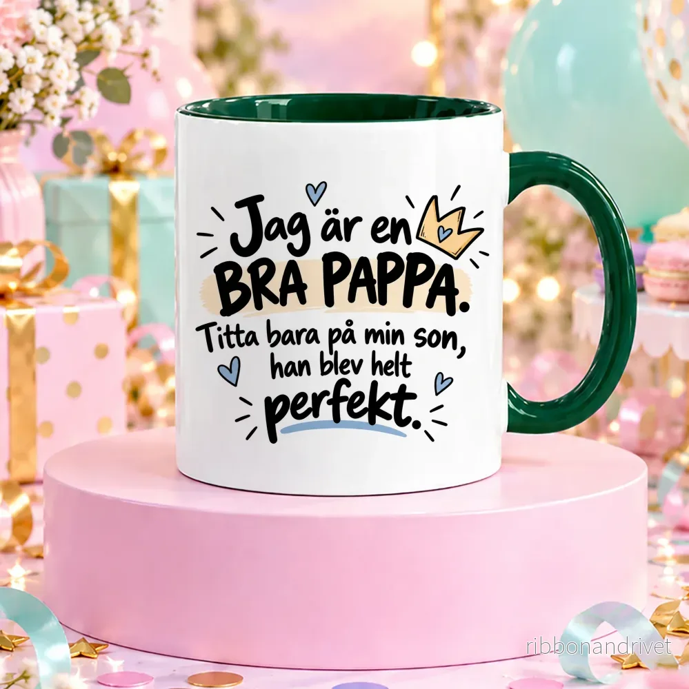 Min son är perfekt | Rolig mugg - Bild 2