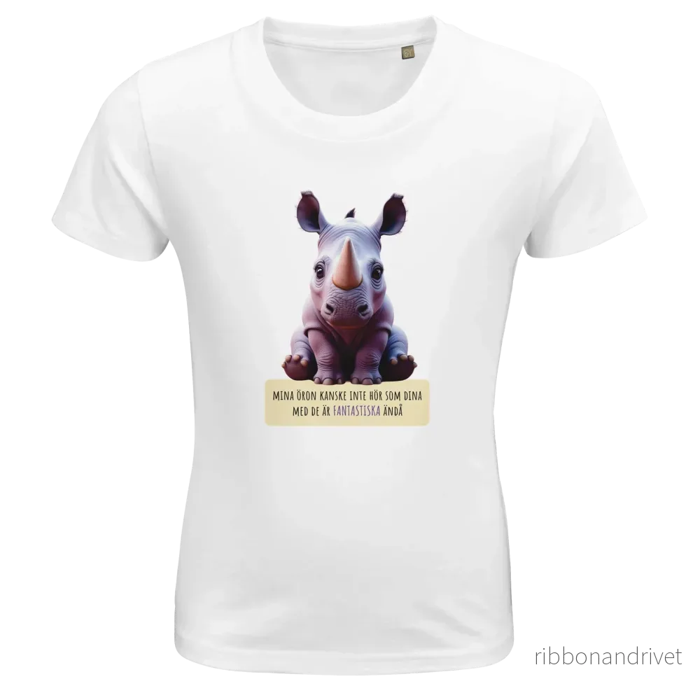 ECO Friendly T-shirt - Mina öron kanske inte hör som dina men de är fantastiska ändå - Bild 2