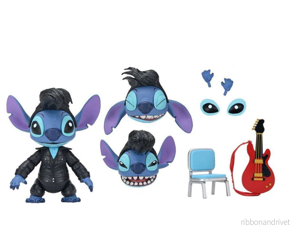 Disney: Lilo & Stitch – 7″ Skala Action Figur – Ultimate Singer Elvis Stitch Disney: Lilo & Stitch – 7″ Skala Action Figur – Ultimate Singer Elvis Stitch