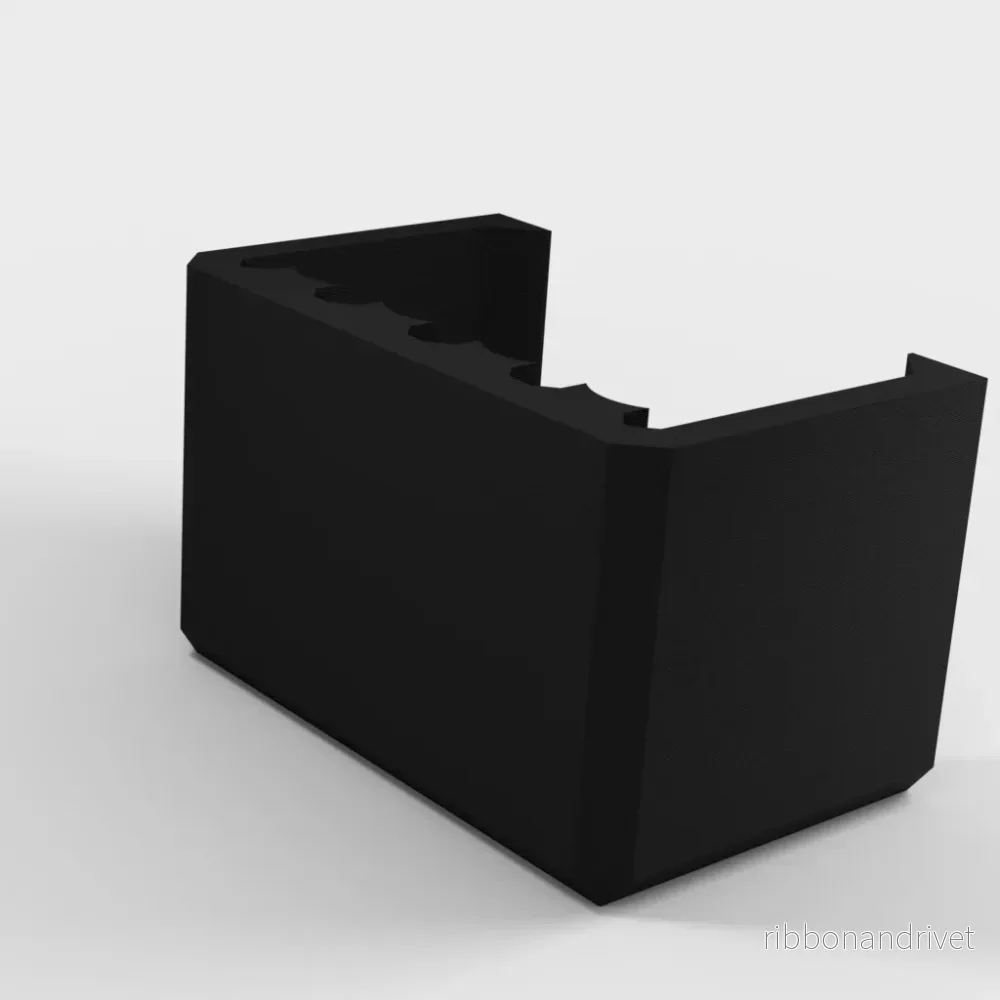 4 mm kabelorganiserare för skrivbordsklämma (modulär) - Bild 3
