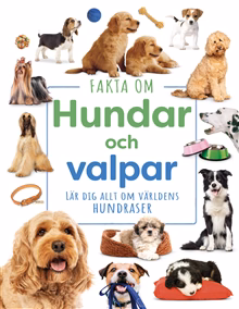 Fakta om hundar och valpar : lär dig allt om världens hundraser