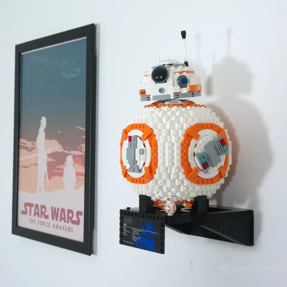 Väggfäste för Star Wars BB-8 75187