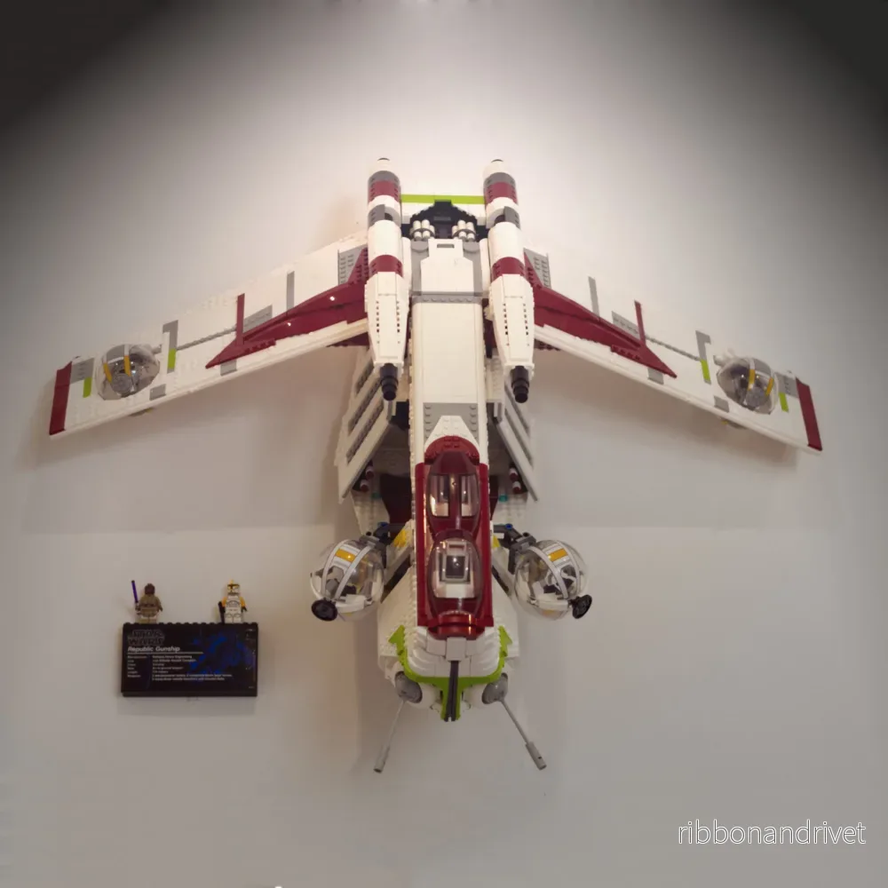 Väggfäste för LEGO Republic Gunship 75309 - Bild 2