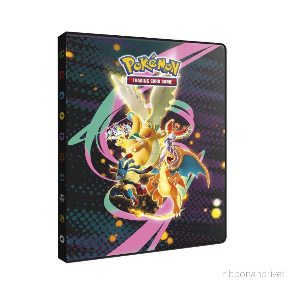 UP – Mega Evolution – Ascended Heroes 9-fickors portfolio för Pokémon tradingkortspel