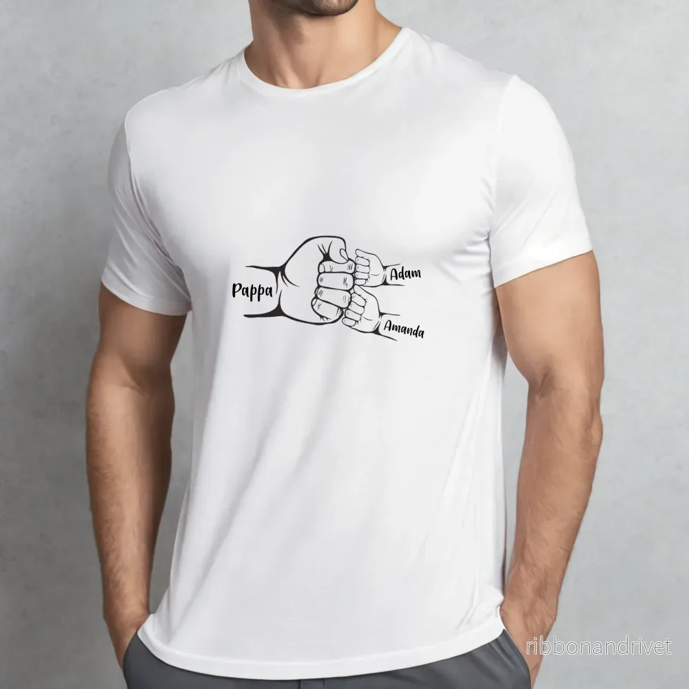 Fist bump | Personlig T-shirt Fist bump | Personlig T-shirt