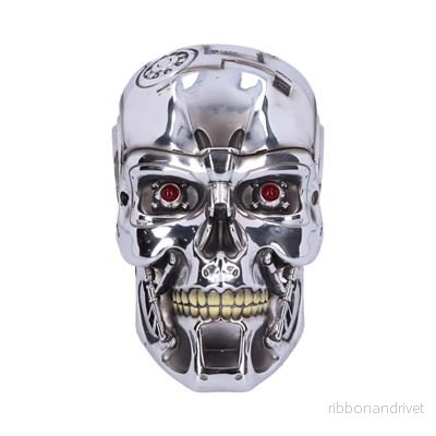 T-800 Terminator Head 23cm – Detaljerad Samlarfigur T-800 Terminator Head 23cm – Detaljerad Samlarfigur