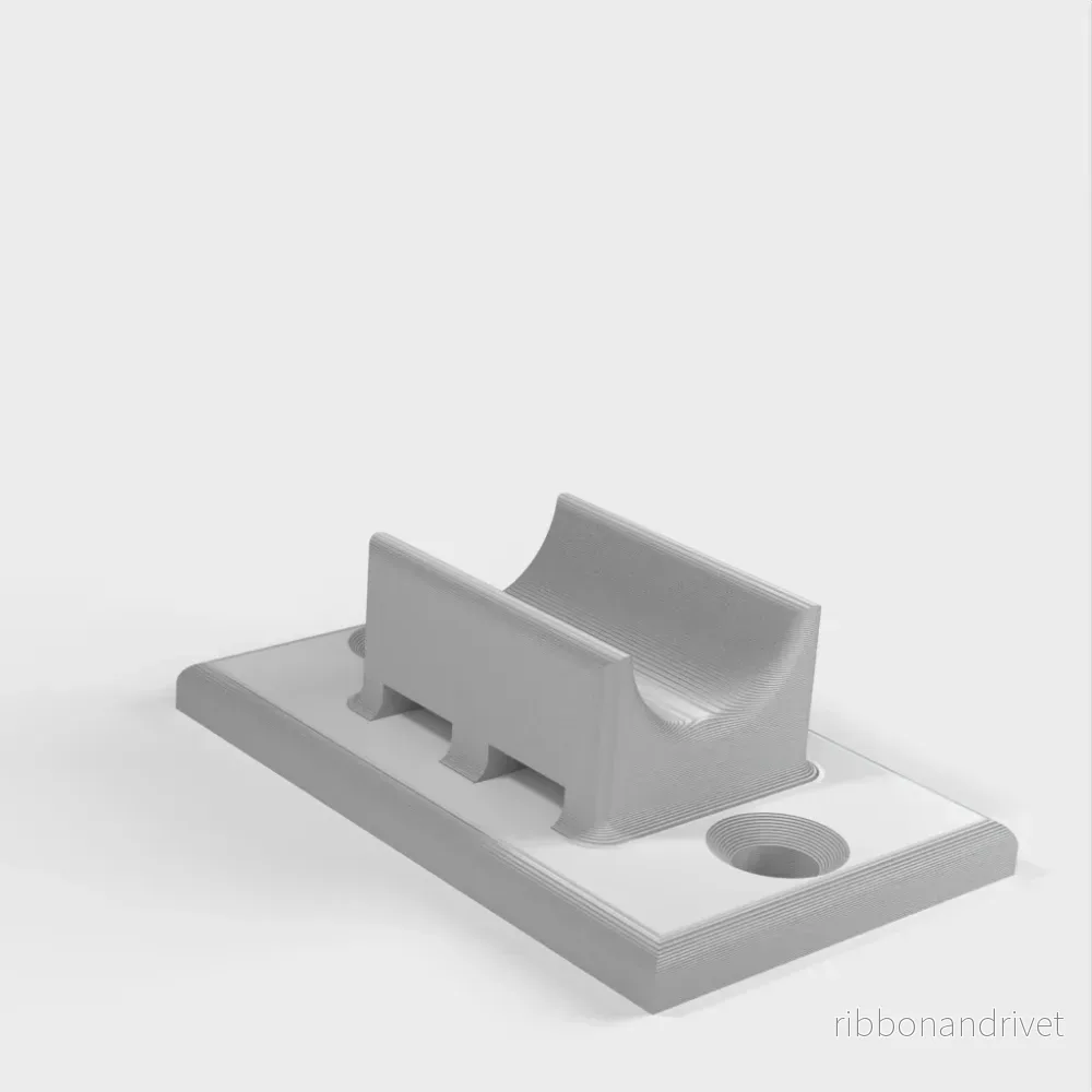 Minimalistisk Zip Tie kabelorganisator för skrivbord - Bild 2