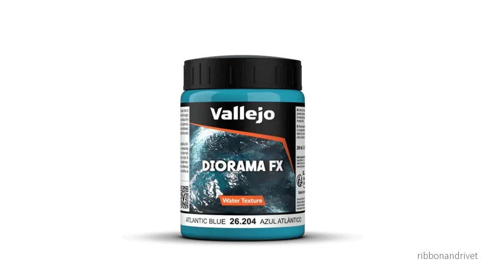 Vallejo Diorama FX Water Textures Atlantic Blue 200 ml Vallejo Diorama FX Water Textures Atlantic Blue 200 ml