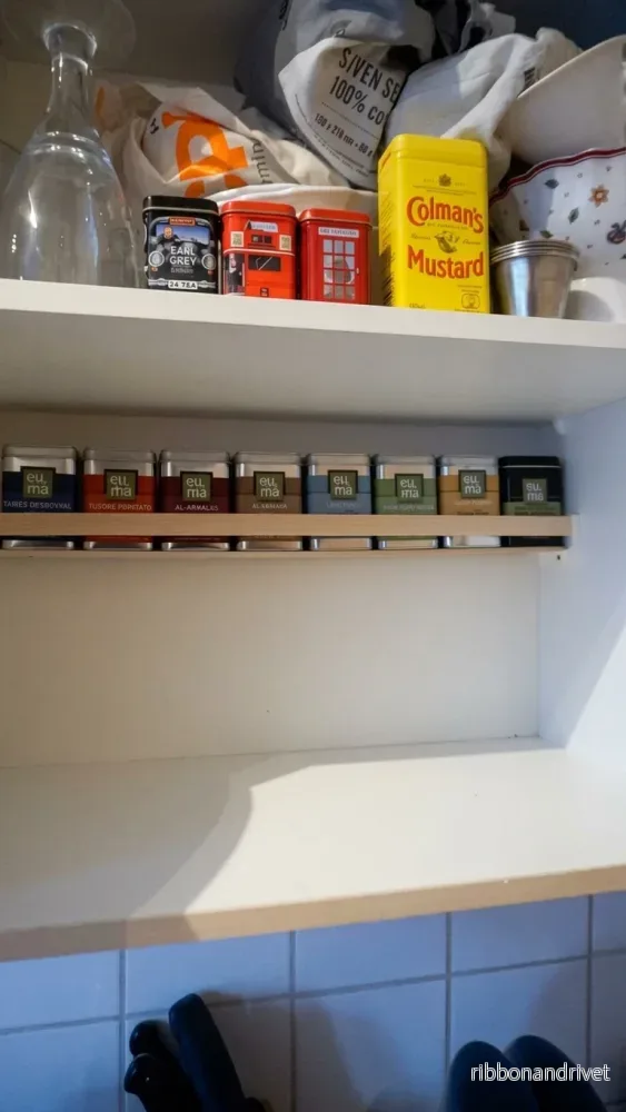 Kryddhylla för köksskåp