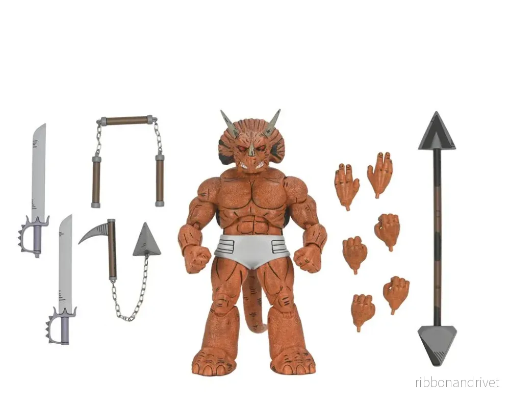 Teenage Mutant Ninja Turtles – Triceraton Gladiator 7″ Figur Teenage Mutant Ninja Turtles – Triceraton Gladiator 7″ Figur