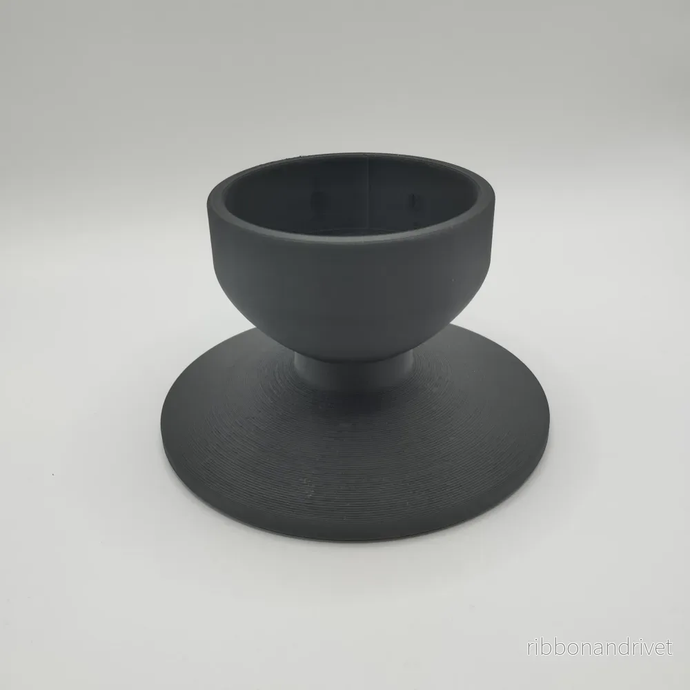 Minimalistisk ljusstake för 60 mmt ljus
