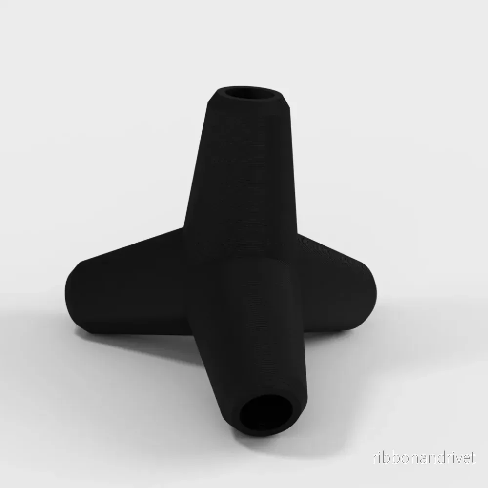 Hål tetrapod dekoration för akvarier - Bild 3