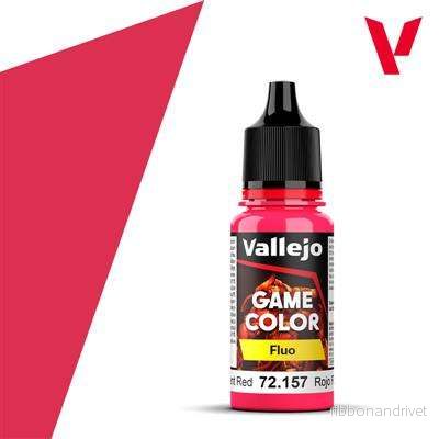 Vallejo Game Color Fluorescent Red – Fluorescerande Färg Vallejo Game Color Fluorescent Red – Fluorescerande Färg