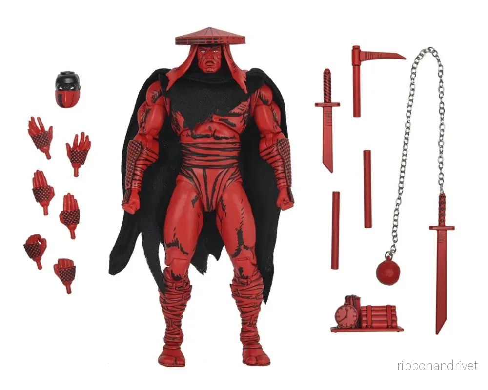 TMNT (Mirage Comics) – 7″ Skala Action Figur – Röd och Svart Foot Assassin TMNT (Mirage Comics) – 7″ Skala Action Figur – Röd och Svart Foot Assassin