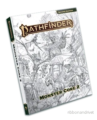 Pathfinder Monster Core 2 Sketch Cover (P2) - Bild 2