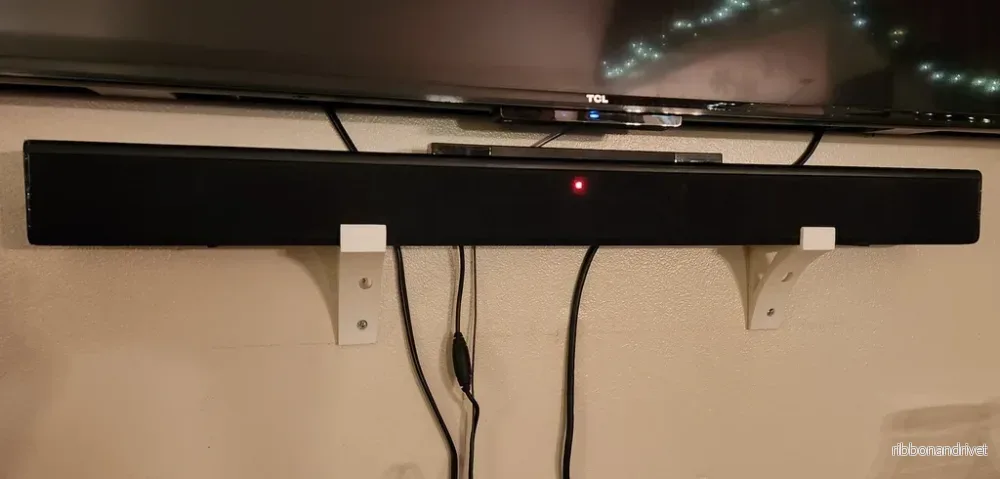 Väggfäste för Samsung Soundbar under TV:n