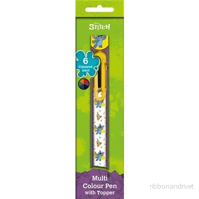 Lilo & Stitch (Best Buds) Multi Colour 6-In-1 Pen