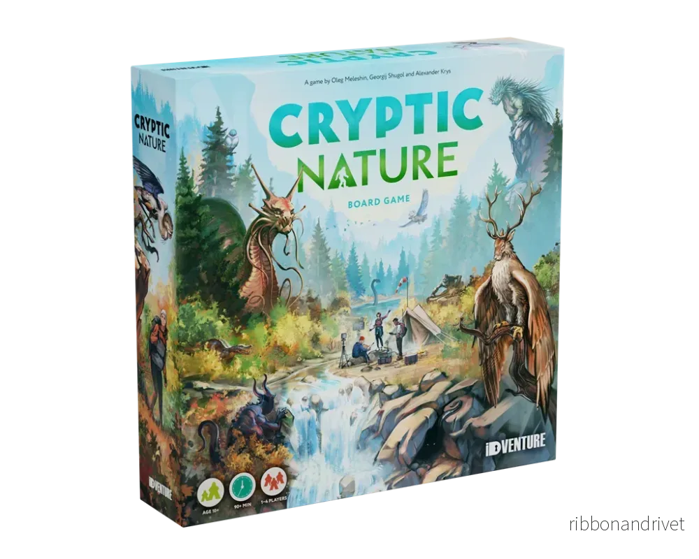 Cryptic Nature – Strategiskt Brädspel för Kryptozoologer Cryptic Nature – Strategiskt Brädspel för Kryptozoologer
