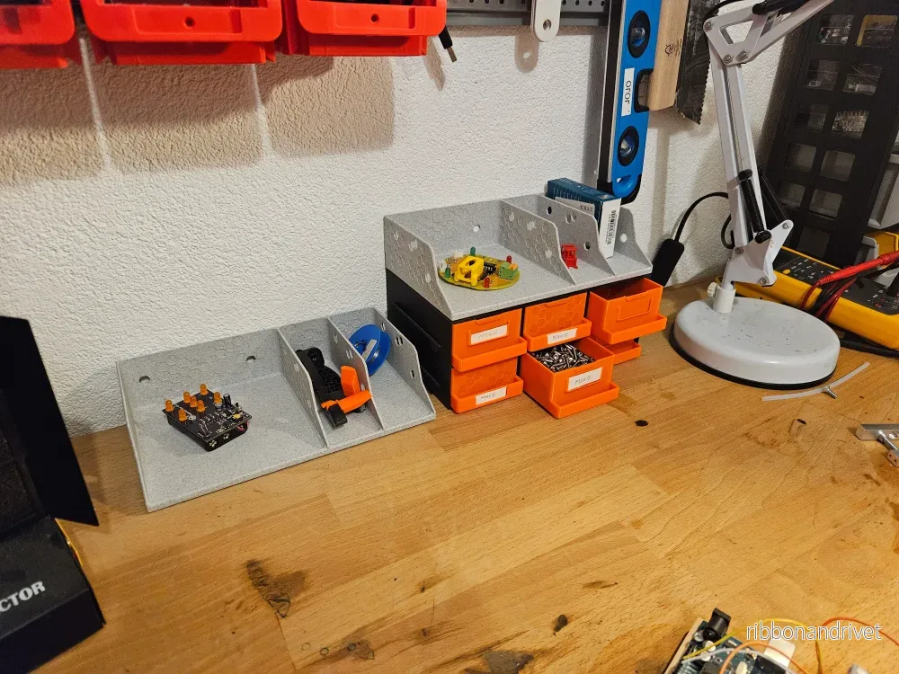 Lådskåp - Modulär verkstadsorganisatör - Bild 3