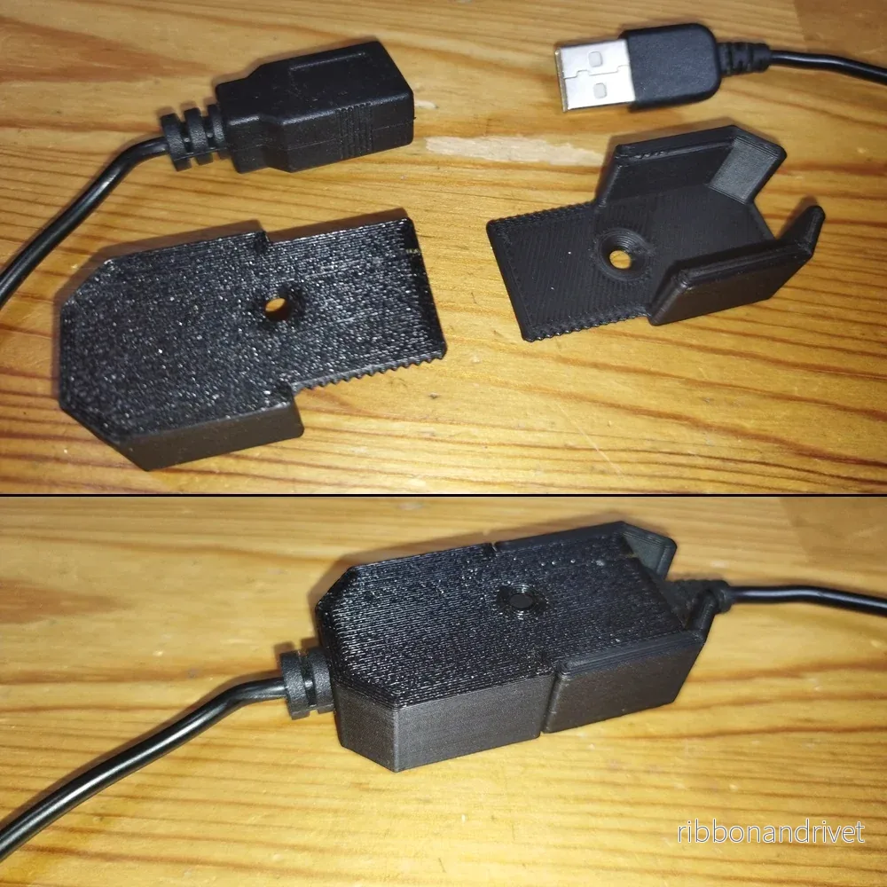 USB-förlängningskabelhållare