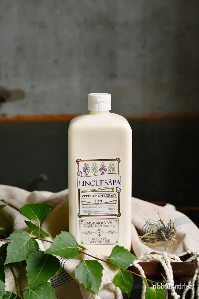 Linoljesåpa, Vitpigmenterad – 1 Liter