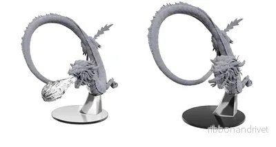 Pathfinder Deep Cuts: Boxad Miniatyr av Underworld-draken för Vuxna