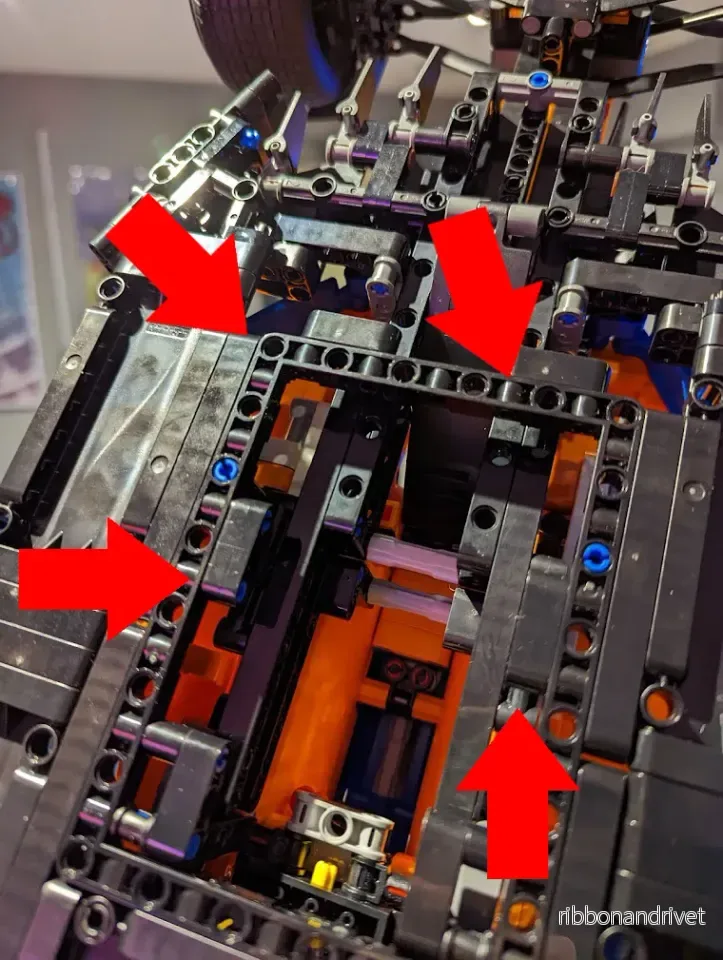 Väggfäste för LEGO McLaren Formel 1-racerbil - Bild 3