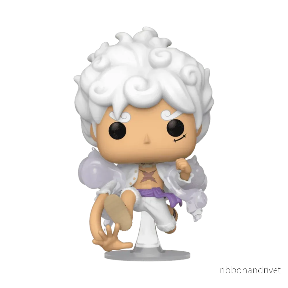 Funko POP! Animation: ONE PIECE – Luffy Gear 5 med Glow Chase (5+1) - Bild 2