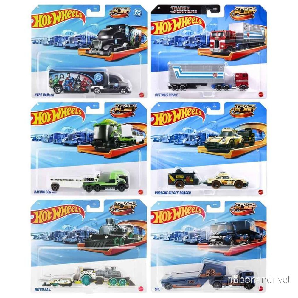 Hot Wheels Bilarflotta [Importörsetikett på produkten]