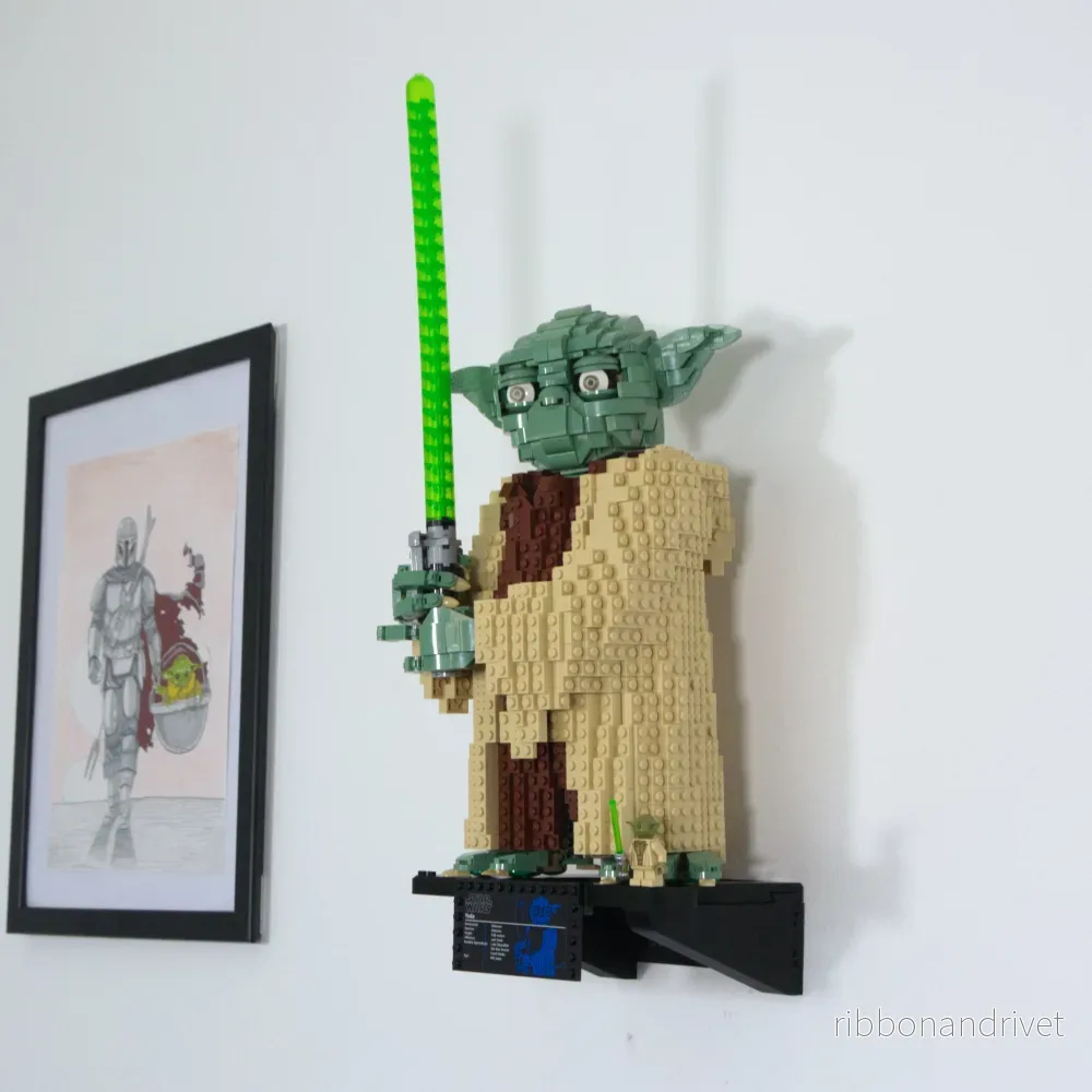 Väggfäste för Star Wars Yoda 75255 - Bild 2