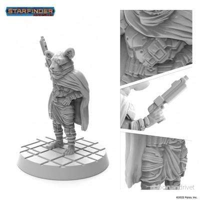 Starfinder Miniatures: Ysoki Gang Leader – EN Starfinder Miniatures: Ysoki Gang Leader – EN