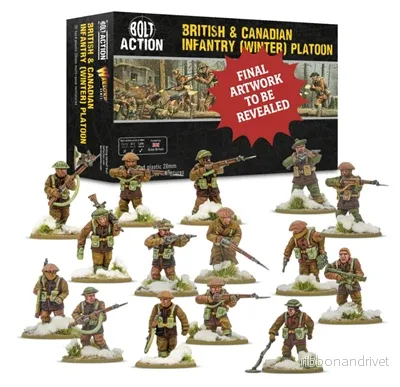 Bolt Action – Brittiska & Kanadensiska Infanteriet (Vinter) Pluton