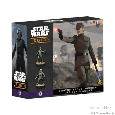 Star Wars: Legion - Anpassningsbar Imperisk Offiser & Agent/DE/SP/FR