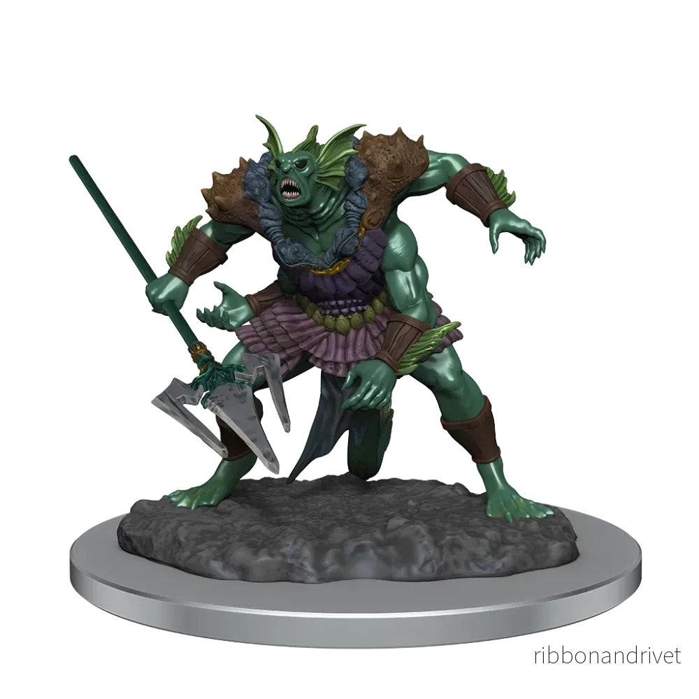 D&D Nolzur's Marvelous Miniatures: Sahuagin Baron
