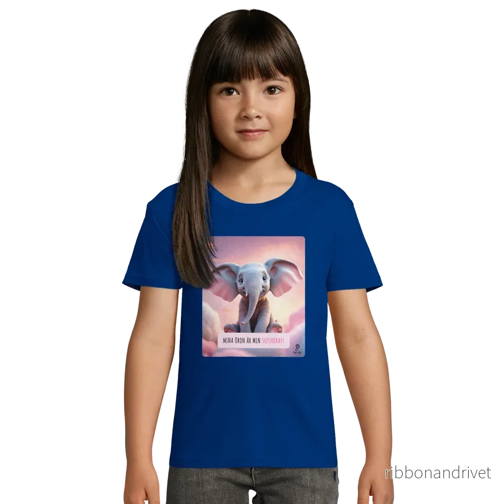 ECO Friendly T-shirt - Mina öron är min superkraft - Bild 3