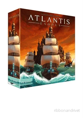 Atlantis Exodus/DE – Brädspel med roterande stadskiva och strategiska utmaningar Atlantis Exodus/DE – Brädspel med roterande stadskiva och strategiska utmaningar