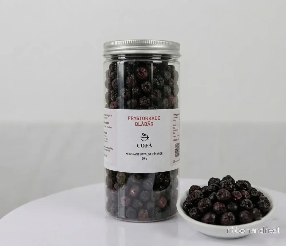 Frystorkade Blåbär – 50g Frystorkade Blåbär – 50g