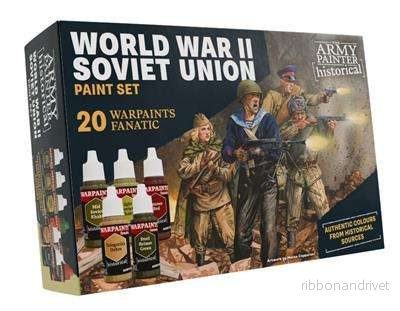 The Army Painter – Warpaints Historiskt Färgset Andra Världskriget Sovjetunionen