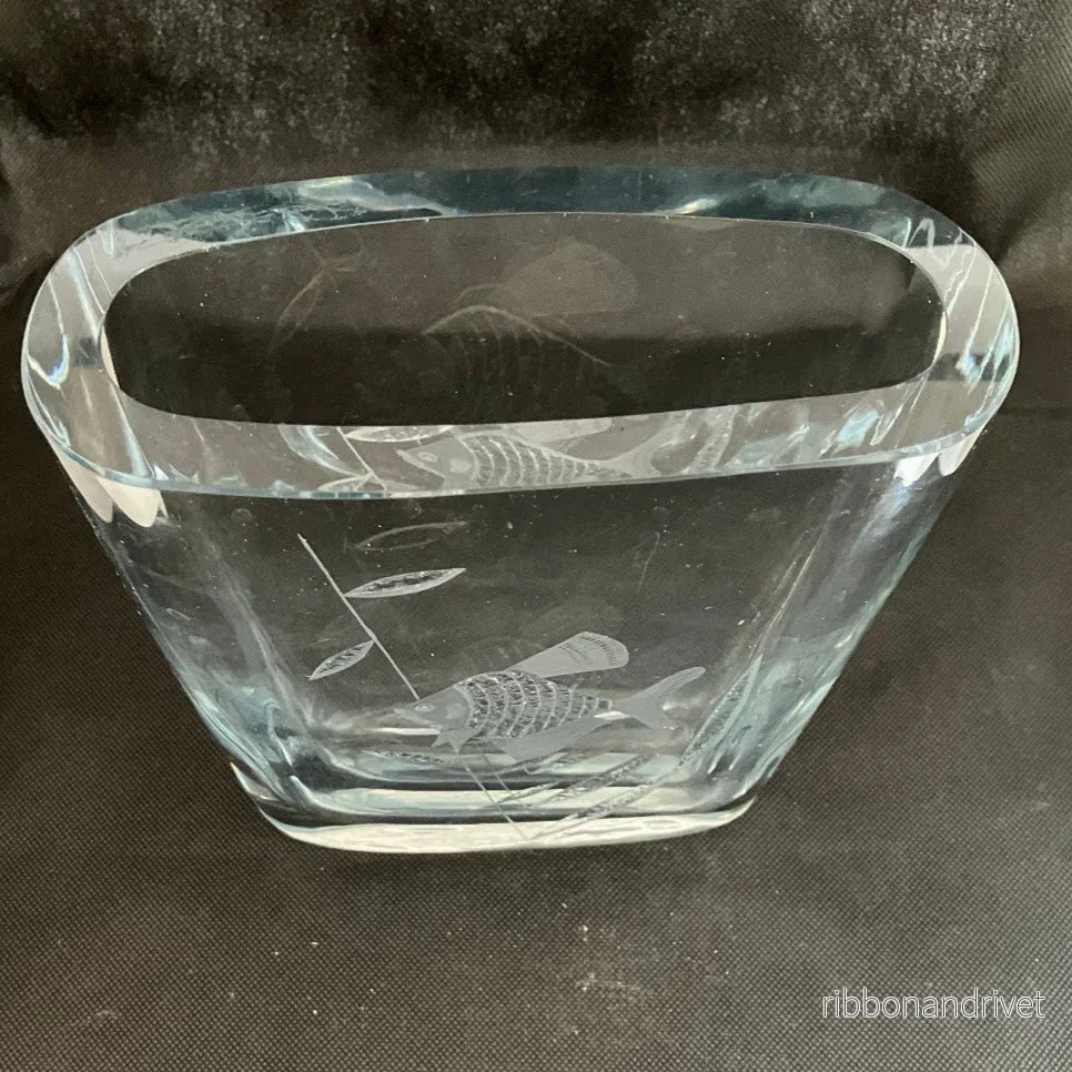 Glasvas från Strömbergshyttan. - Bild 2