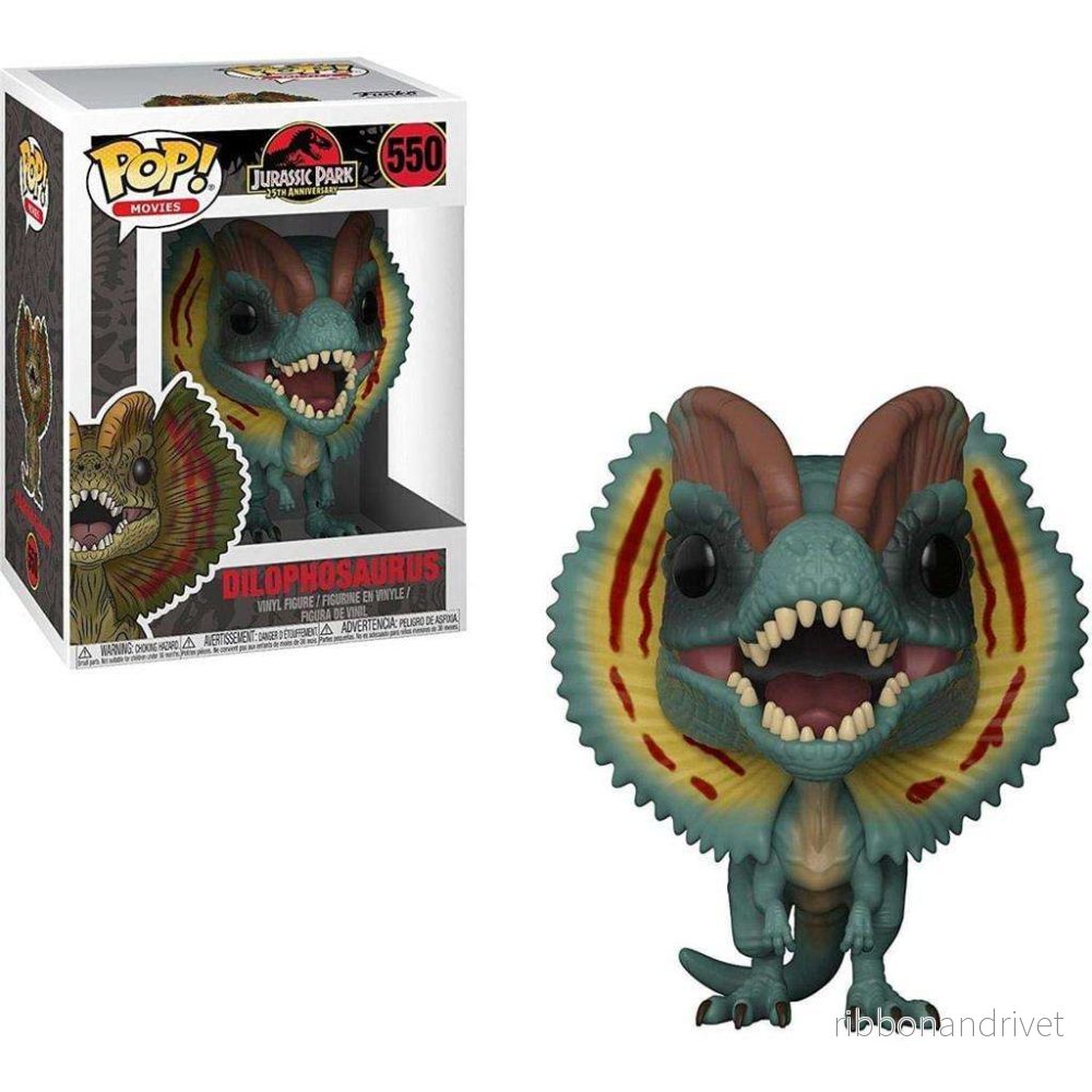Funko POP! Movies Jurassic Park Dilophosaurus med Chase (1:6) - Bild 2