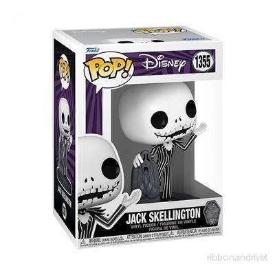 Funko POP Disney: The Nightmare Before Christmas 30th - Jack Skellington med Gravsten - Bild 2